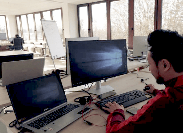 Arbeitsplatz bei tabit